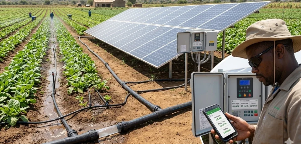 Solar Pump Controller for Agricultural Irrigation Solar Pump Controller for Agricultural Irrigation